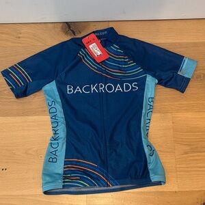 Backroads Blue Cycling Jersey